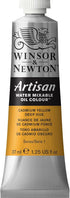 Winsor & Newton Artisan Water Mixable Oil Colour, 1.25-oz (37ml), Cadmium Yellow Deep Hue...