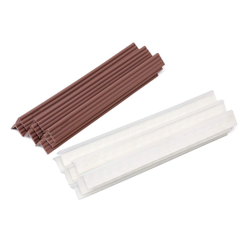 LONGFITE Table Wall Edge Protector Clear Corner Protectors Guards 6.56 feet Furniture Fireplace Safety Bumpers 8 Pack Baby Proofing with Wide Cove...