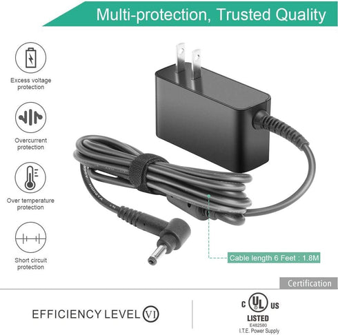 HKY 24V AC DC Adapter compatible with PetSafe PIF00-12917 300-1070 PIF00-13210 12917 RFA-464 Stay+Play Extra Wireless Dog Fence System NF24V-1.5C-...