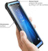 i-Blason Case for Galaxy Note 8 2017 Release, Ares Series Full-body Rugged Clear Bumper Case with Built-in Screen Protector (Black/Blue)...