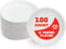 Hygloss Products Paper Plates - Uncoated White Plate - Use for Foodware, Events, Activities, Crafts Projects and More - Environmentally Friendly -...