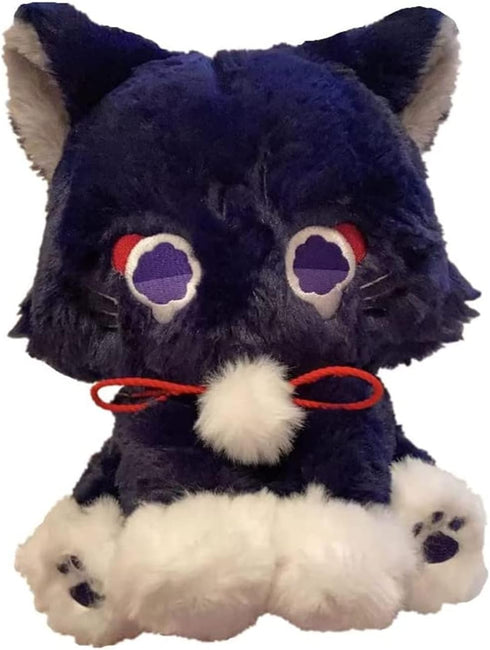 9'' Cat Plush Anime Plush Scaramouche Wanderer Cat Stuffed Animal Cute Soft Stuff plushie Gift for Kids Xmas Gifts...