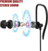 USB C Headphones with Microphone Wired USB C Earphones for Sports and Running Type C Earbuds Hooks Volume Control, Compatible with iPhone 15, Sams...