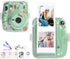 CAIYOULE Protective Camera Case for Fujifilm Instax Mini 11 Film Camera Clear Case with Upgraded Film Pocket Pouch for Storing Photos and Adjustab...