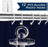 Custom Nautical Navy Blue Anchor Shower Curtain, 70x72 inch...