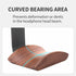 Walnut Wood Headphone Wall Mount Holder, with VHB Adhesive Tape and Screw, Holds 10 lbs (Black & Walnut Wood)...