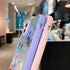 LCHULLE Girly Case for iPhone 11 Case Cute Iridescent Butterfly Design Laser Bling Glitter Stars for Girls Women Soft TPU Bumper Drop Protection C...