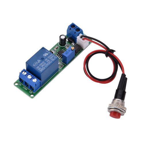 Timer Switch Module, DC 12V Adjustable Delay Timing Timer Relay ON Off Switch......