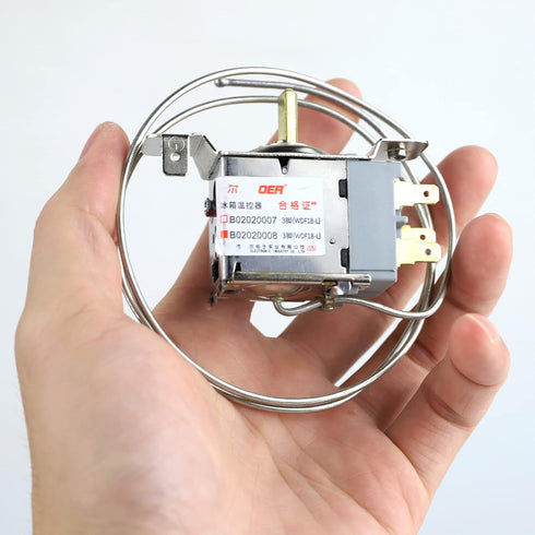 Mini Fridge Thermostat,Universal Freezer Refrigerator Thermostat Controller(3 pin WDF 18gl B02020008,AC 220V 6A WDF18-L)...