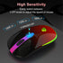 HOTLIFE Bluetooth Wireless Mouse, LED Rechargeable Slient Mouse with Dual Modes (Bluetooth 5.1+ USB C) 2.4GHz Computer Wireless Mouse for Laptop, ...