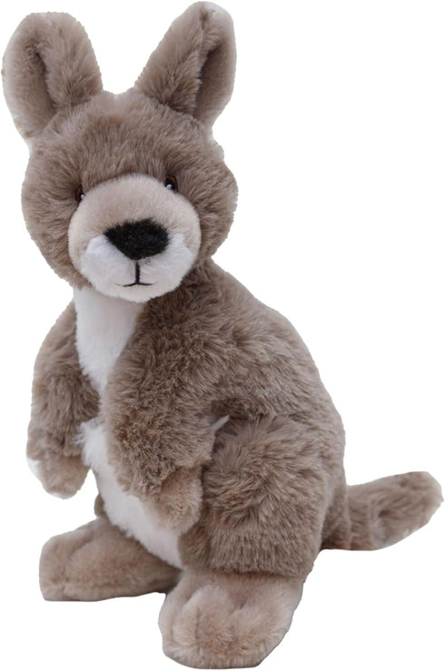 Wild Republic Ecokins Mini, Kangaroo, Stuffed Animal, 8 inches, Gift for Kids, Plush Toy, Made from Spun Recycled Water Bottles, Eco Friendly, Chi...