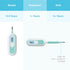 Frida Baby 3-in-1 True Temp Digital Thermometer for Fevers: Babies & Kids (Rectal, Underarm + Oral)...