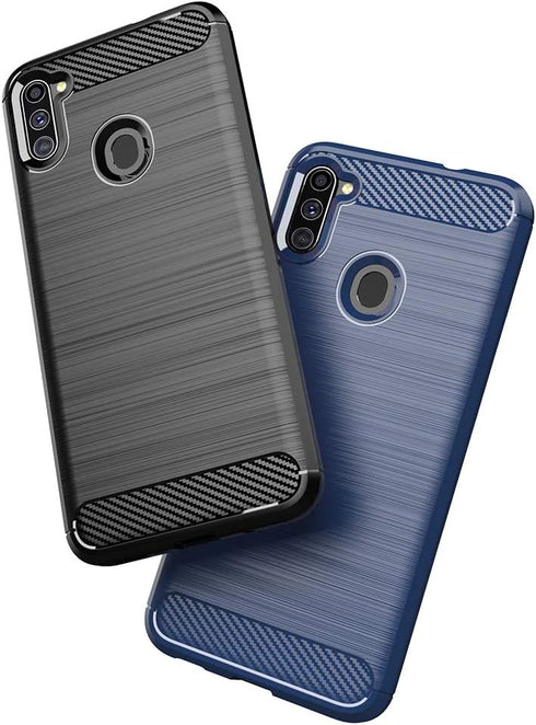 Asuwish Compatible with Samsung Galaxy A11 Case Tempered Glass Screen Protector Cover and Cell Accessories Slim Silicone Protective Phone Cases fo...