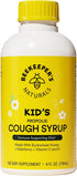 Beekeeper's Naturals Propolis Honey Cough Syrup Daytime for Kids Immune Support with Elderberry, Vitamin C, Vitamin D & Raw Honey - Throat Soothin...