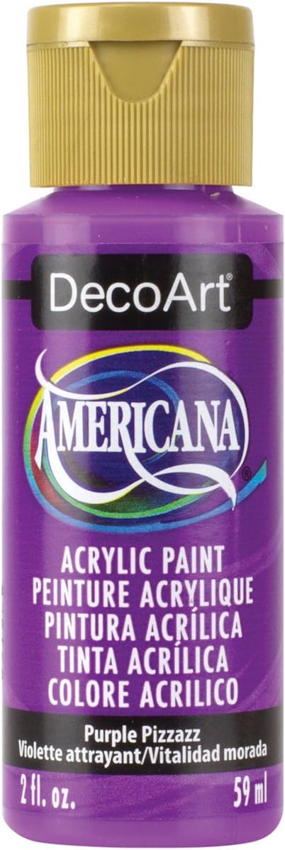 DecoArt Americana Acrylic Paint, 2-Ounce, Purple...