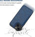 ONETOP Compatible with iPhone 13 Wallet Case with Card Holder, PU Leather Kickstand Card Slots Case, Double Magnetic Clasp Durable Shockproof Cove...