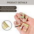 15 PCS Brake Line Clips, Automobile Oil Pipe Clamp, U-shaped Gear Line Handbrake Cable Fixing Hose Clamp, Metal Brake Line Retainer Replacement Ho...