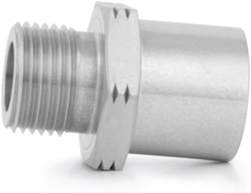 Mishimoto Stainless Steel Sandwich Plate Adapter 3/4-Inch, 16UNF Thread Pitch...