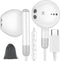 USB C Headphones for iPhone 15 Pro Max/15 Plus, Type C Earphones Fit with iPad Pro/MacBook, Samsung S23 S22, Pixel 7 6 5, HiFi Stereo USB C Wired ...