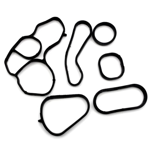 Oil Cooler Gasket Seal & Oil Filter Housing Gasket Set Compatible for Mini Cooper Countryman Paceman 2007-2016 11428643747 11428643758 11427557010...