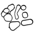 Oil Cooler Gasket Seal & Oil Filter Housing Gasket Set Compatible for Mini Cooper Countryman Paceman 2007-2016 11428643747 11428643758 11427557010...