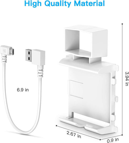HOLACA Outlet Wall Mount for Ring Smart Lighting Bridge,Easily Be Moved-Saving Space-No Messy Wires and Screws...