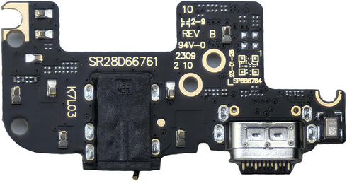 for Moto G Stylus 5G 2023 XT2315 USB Charging Port Dock Connector/Charger Board Flex Cable/Microphone Replacement Part for Moto G Stylus 5G 2023 X...