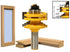 APlus 1/2'' Shank Lock Miter Router Bit, Door & Window Bits Woodworking Cutter Cutting Tool for Engraving Machine Trimming Machine...