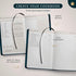Recipe Book Pepper A5- blank Hardcover DIY Cookbook for 100 recipes - Collect and Personalize Your Favorite Recipes - write your own recipes...