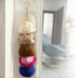 Hand Woven Macrame Hat Hanger Cap Rack - Boho-Style Hat Holder for Wall - Baseball Cap Organizer for Wall Hanging - Stylish and Practical Hat Stor...