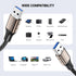 USB 3.0 Male to Male Extension USB A Male to Male Cable USB Cord USB Extenders USB to USB Cable Works with Laptop Cooling Pad,External Hard Drive,...