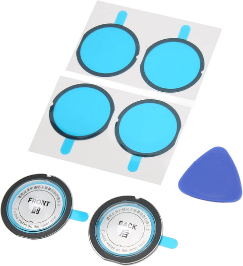 Camera Lens Guard PC Protective Cover, Dual Lens Guards, Adhesive Lens Mirror for Insta360 X3 Panoramic Camera...