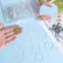 120Pcs 30mm Small Round Earring Finding Hoop Earrings Findings Silver Brass Open Bezel Back Frames Round Beading Ears Components for DIY Necklaces...