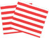 Disposable 2-ply Party Napkins, Striped Chevron Polka Dot Paper Napkins for Birthday, Christmas or Anniversary Celebration Beverage Napkins 60-Cou...