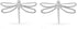 Boma Jewelry Sterling Silver Large Dragonfly Stud Earrings...