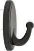 HIGH & MIGHTY 515820 Decorative Metal Hook, Easy Tool-Free Dry Wall Installation, Oval, Holds up to 25lb, Bronze...
