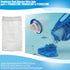 (20 Pack) Pool Micro Filter Mesh Bags for Pool Blaster Water Tech Catfish Ultra Vacuum Sand & Silt Cleaner Filter...