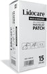 Lidocare Back and Shoulder 4% Lidocaine Pain Relief Patch 15 Count...