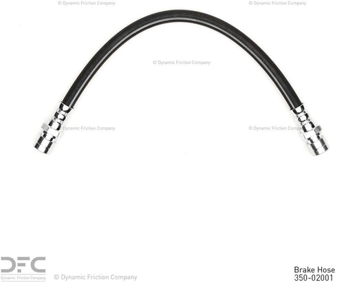 Dynamic Friction Company Front Brake Line Hose 350-02001 For 1971-1973 Volkswagen Super Beetle, 1971-1979 Volkswagen Transporter, 1972-1976 Porsch...