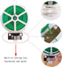 Twist Tie, 328 Feet (100m), green cable ties with Cutter, Garden Plant Ties Reusable, Green Twist Ties for plants Gardening Tomatoes Tie garden ti...