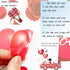 149Pcs Valentine's Day Window Clings Decorations Heart Decal Party Ornaments Supplies 9 Sheets Removable Vinyl Window Sticker Decals for Home, Val...