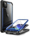 i-Blason Ares Case for iPhone 11 Pro Max 2019 Release, Dual Layer Rugged Clear Bumper Case with Built-in Screen Protector (Blue)...