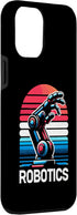 iPhone 13 Pro Max Retro Robotics Engineer Robotic Engineering Robot Case...