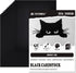 30 Sheets Black Cardstock, 8.5 x 11 Card Stock, 92lb/250gsm Thick Cover Stock, Heavyweight Printer Paper for Invitations, Scrapbooking, Crafting, ...