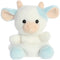 Aurora® Adorable Palm Pals™ Skyla Blueberry Cow™ Stuffed Animal - Pocket-Sized Play - Collectable Fun - Blue 5 Inches...