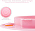 Toddler Plate, Portable Baby Plates for Toddlers and Kids, BPA-Free Strong Suction Plates for Toddlers, Dishwasher & Microwave Safe Silicone Place...