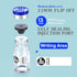 Sterile Empty Vials with Self Healing Injection Port,with Flip Off Aluminum Cap,Sterile Package (3ml,10)...