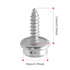 Moicstiy 30Pcs 5/8 Inch Stainless Steel Screws Snaps, Fastener Screw Snaps 3/8 Inch Socket Marine Grade Boat Canvas Snaps for DIY Cover Furniture...