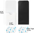 2 Pcs Magnetic Marker Holder Wall Mount Marker Caddy Pencil Holder for Dry Erase Whiteboard Fridge, Self Adhesive Marker Pen Holder for Home Offic...