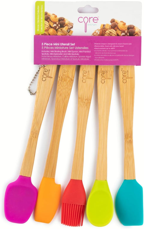 Core Kitchen 5 Piece Crete Mini Utensil Set...